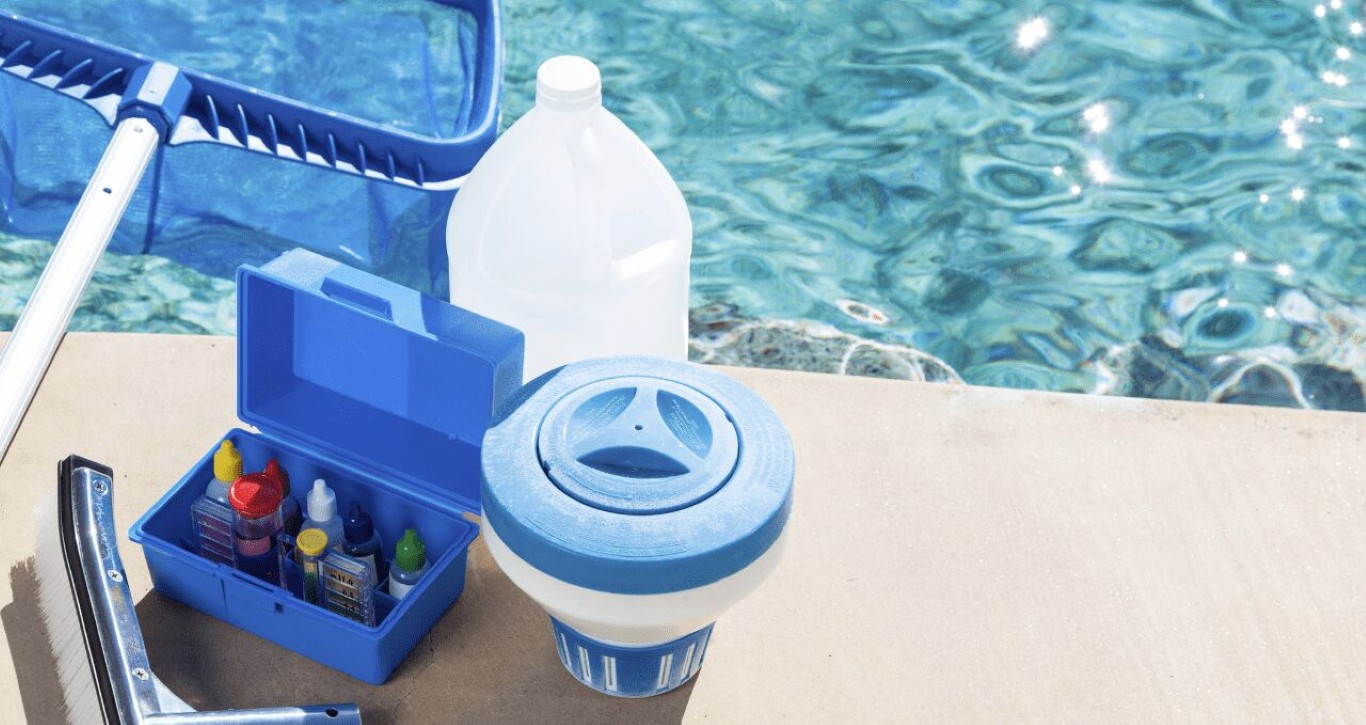 Professional pool cleaning supplies and equipment for weekly maintenance in Duncanville, TX